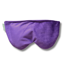 purple velvet scented eye pillow – handmade in Australia, calming aromatherapy for yoga, meditation, and stress relief