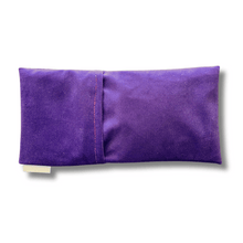 Deep Purple Velvet Washable Scented Eye Pillow sustainable organic washable by Wobble Yoga Australia