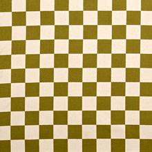 Green Checkerboard Scented Eye Pillow by Wobble Yoga Australia