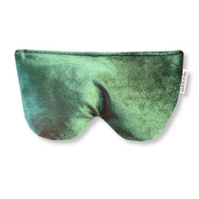 Forest Green Velvet Yoga Bolster
