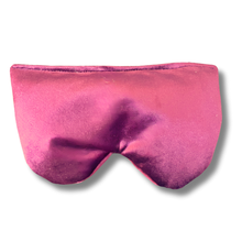 Burgundy Velvet Scented Eye Pillow – Handmade in Australia by Wobble Yoga