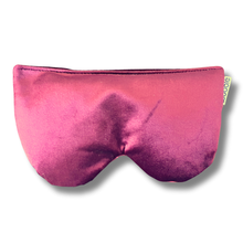 Burgundy Velvet Scented Eye Pillow – Handmade in Australia by Wobble Yoga