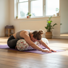 Dragonfly Round Yoga Bolster Wobble Yin Yoga Unwind multi-colour deep rest gentle support calm restorative Eco-friendly handcrafted made in Australia AfterPay home studio
