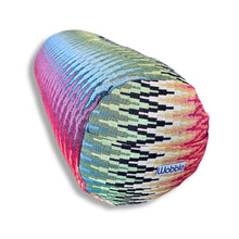 Rainbow Chakra baby small yoga bolster cushion yin relaxation meditation australia handmade