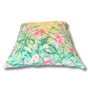 tropicana zabuton meditation large floor cushion wooble yoga australia handmade recycled plastic