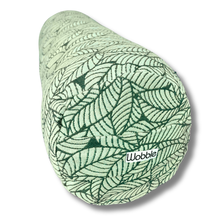 Verdant Round Yoga Bolster Wobble Yin Yoga relax green tropical leaf deep rest gentle support calm restorative Eco-friendly handcrafted made in Australia AfterPay