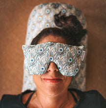 Burgundy Velvet Scented Eye Pillow – Handmade in Australia by Wobble Yoga