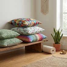 Wobble yoga meditation floor cushion recycled plastic sustainable australia australian handmade afterpay home studio