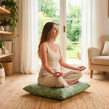 Verdant Zabuton meditation floor cushion recycled plastic sustainable australia australian handmade afterpay home studio