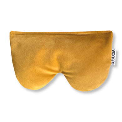 Turmeric velvet scented eye pillow – handmade in Australia, calming aromatherapy for yoga, meditation, and stress relief